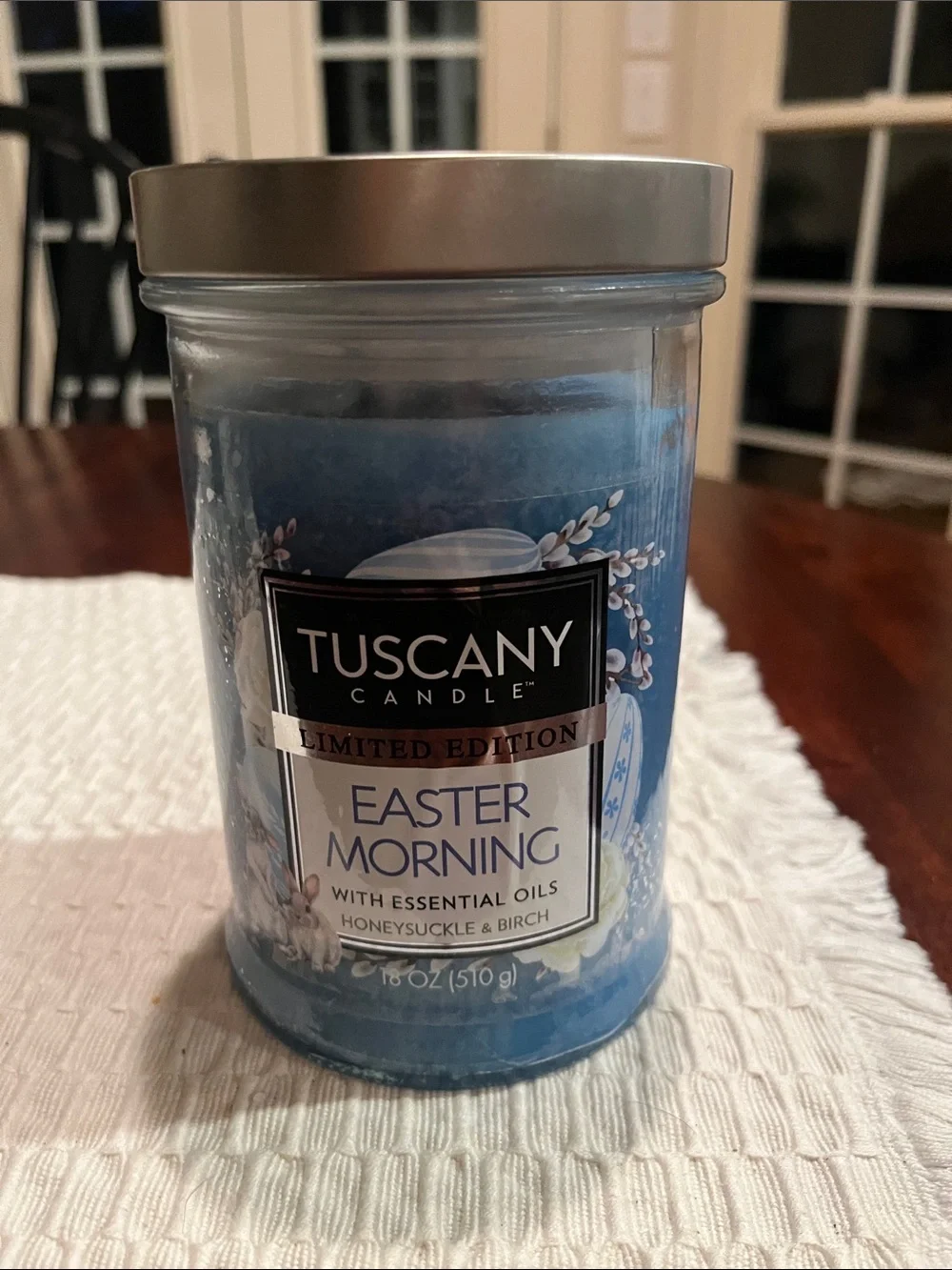 Easter Morning Scented Blue Jar - Limited Edition.  New